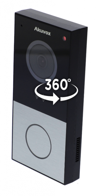 Zestaw wideodomofonowy IP AKUVOX (C313W White / E12W)