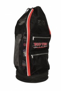  Torba sportowa TOP TEN Deluxe czarno-czerwona TOR-TT P