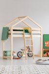 Kinderbett Etagenbett Häuschenbett Mila DMPA 90x140 ADEKO