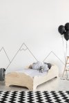Children wooden bed BOX 9 70x140cm