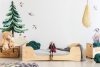 PEPE 6 90x150cm Łóżko drewniane dziecięce