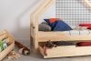 Loca B 90x160cm Łóżko dziecięce drewniane ADEKO