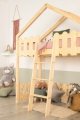 Kaiko PA 70x160cm Łóżko piętrowe dziecięce domek Mila ADEKO