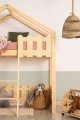 Kaiko PA 70x160cm Łóżko piętrowe dziecięce domek Mila ADEKO