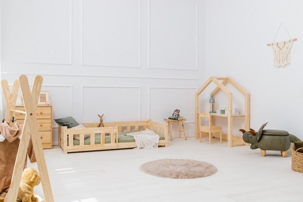 Dětská postýlka postel domeček CP 90x200 ADEKO