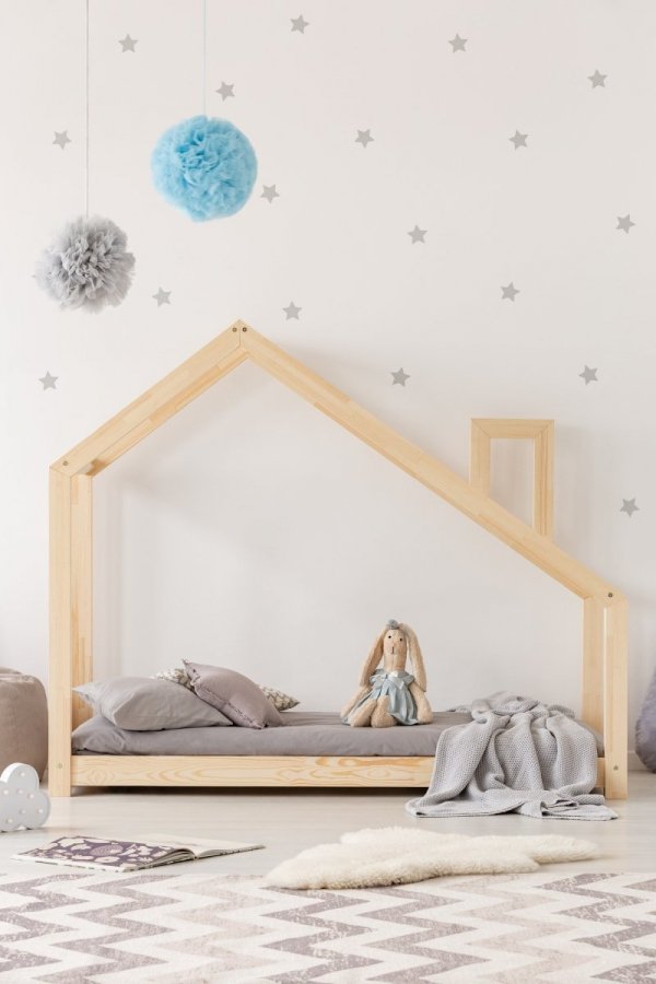 Children's bed house bed Mila DMS 80x200 ADEKO