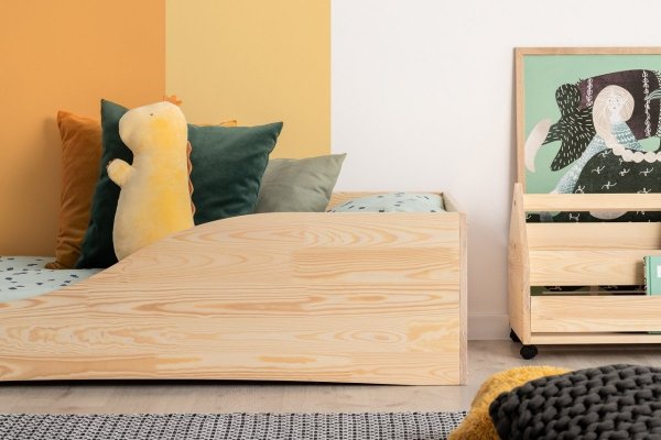 Children wooden bed PEPE 3 90x190cm