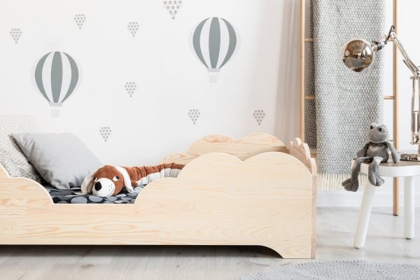 Children wooden bed BOX 10 100x190cm