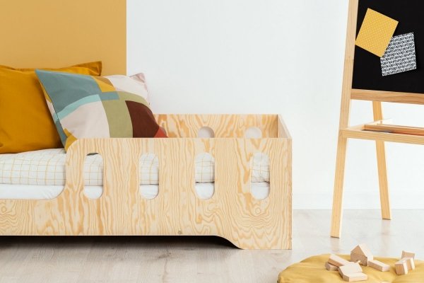KIKI 1 - L  90x150cm Łóżko dziecięce drewniane ADEKO