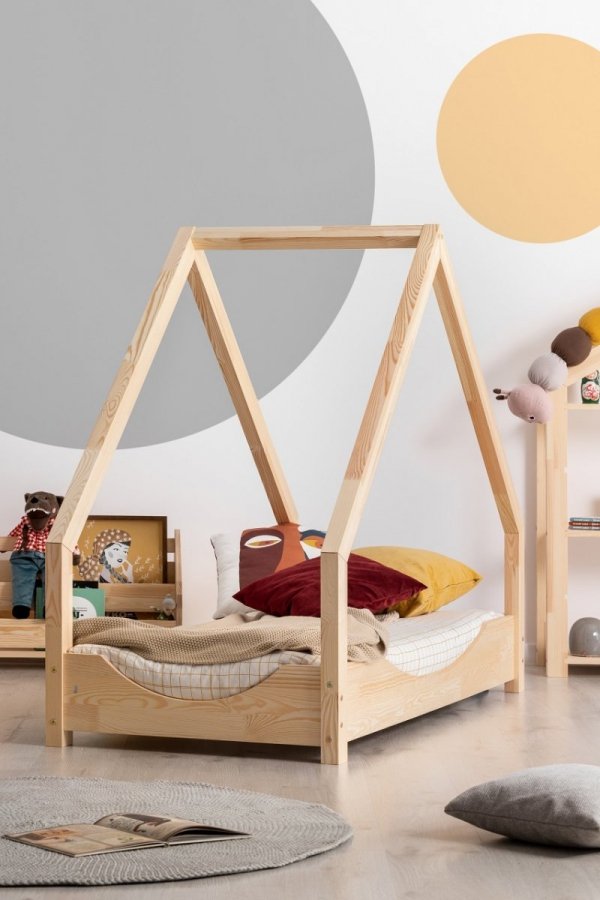Loca E 80x160cm Łóżko dziecięce drewniane ADEKO