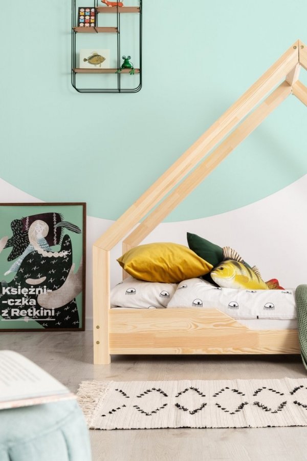 Loca B 70x180cm Łóżko dziecięce drewniane ADEKO