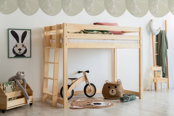 CLPBA 90x190cm Łóżko piętrowe dziecięce  Mila ADEKO