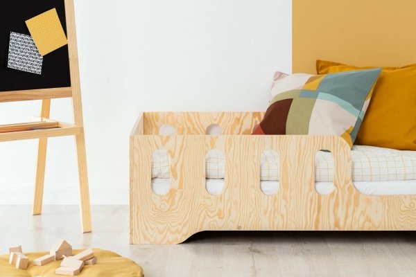 KIKI 1 - P 90x150cm Łóżko dziecięce drewniane ADEKO