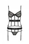 KYOUKA CORSET Czarny gorset 