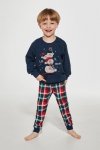 Cornette Kids Boy 593/154 Snowman 2 86-128 piżama chłopięca