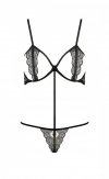 QUENTRIS BIKINI Czarny zestaw