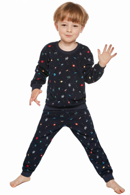 Cornette Kids Boy 761/143 Cosmos 86-128 piżama chłopięca