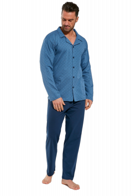 Cornette 114/61 rozpinana piżama męska plus size