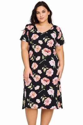 Taro Peony 3160 2XL-3XL L24 damska koszula nocna