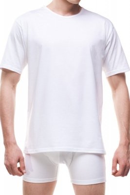 Cornette Authentic 202 new biała plus koszulka męska