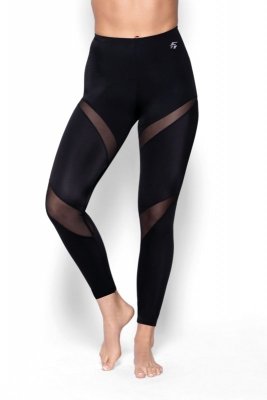 Eldar fit alana czarny legginsy