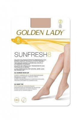 Golden Lady Sunfresh 8 den A'2 2-pack skarpetki