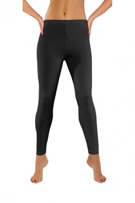 Sesto Senso P1060 Long czarne Legginsy damskie