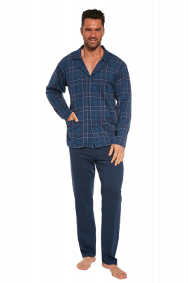 Cornette 114/62 rozpinana piżama męska plus size