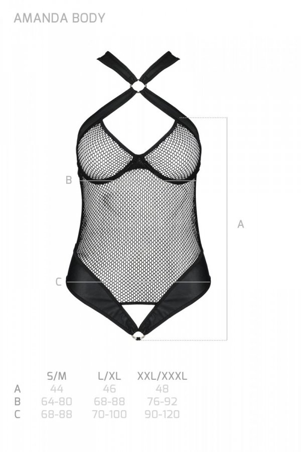 AMANDA BODY Czarne