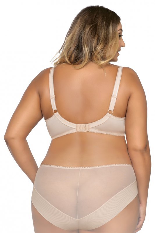 Ava 1030 Novato beżowy biustonosz półusztywniany plus size