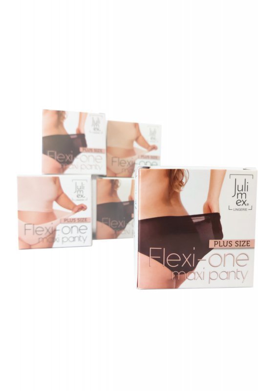 Julimex Flexi-one maxi czarne figi damskie