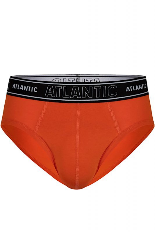 Atlantic 1569/03 pomarańczowe slipy męskie