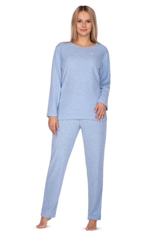Regina 643 niebieska plus piżama damska