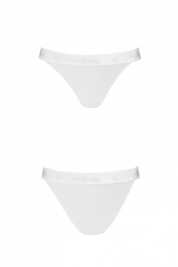 PS015 PANTIES białe sportowe figi