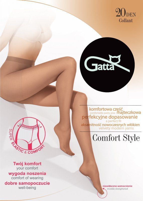 Gatta Comfort Style 20 den rajstopy