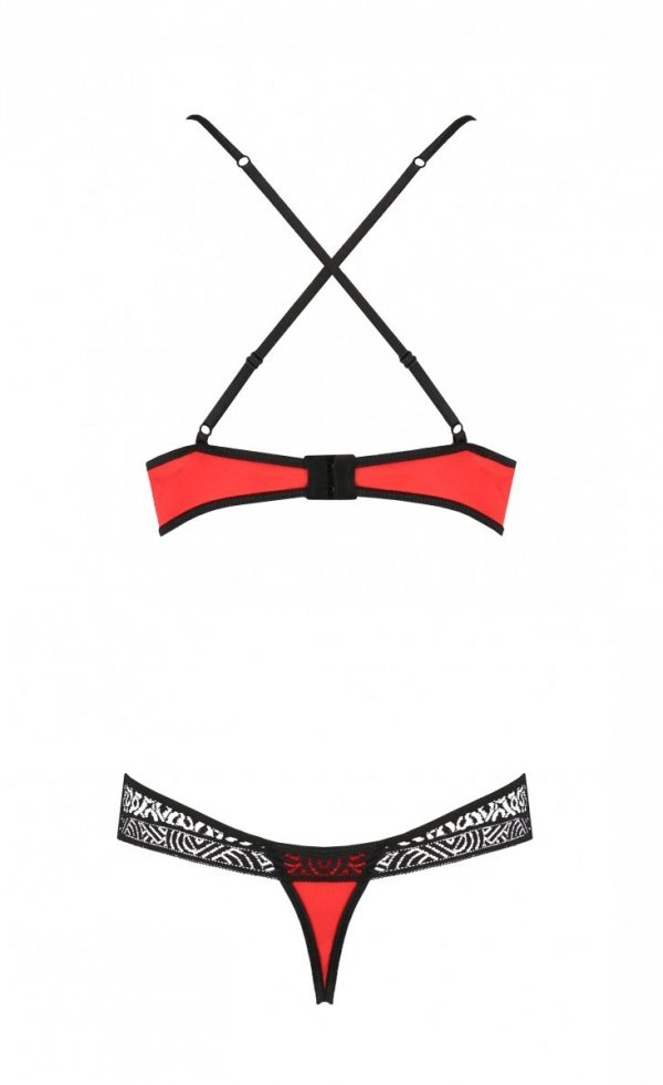 SCARLET BIKINI Czerwony zestaw 