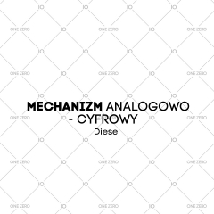 mechanizm analogowo - cyfrowy Diesel