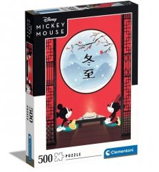 Puzzle Orientalna Przerwa Myszka Mickey 500 el. Clementoni 35124