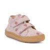 Trzewiki FRODDO G2130342-29 PINK barefoot dziewczęce na rzepy
