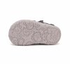 Półbuty D.D.STEP BAREFOOT S073-51761M DARK GREY na rzepy