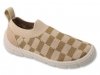 Befado 102X028 HONEY buty dziecięce beżowe - szachownica