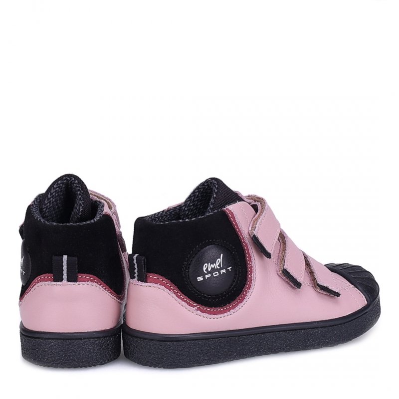 EMEL EX2813-4 Trzewiki dziewczęce na rzepy