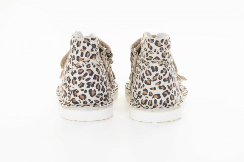 Sandałki profilaktyczne Danielki T135L PANTERKA na rzepy