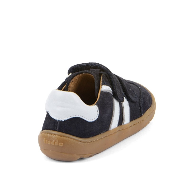 Półbuty FRODDO G3130292-4 DARK BLUE barefoot chłopięce na rzepy