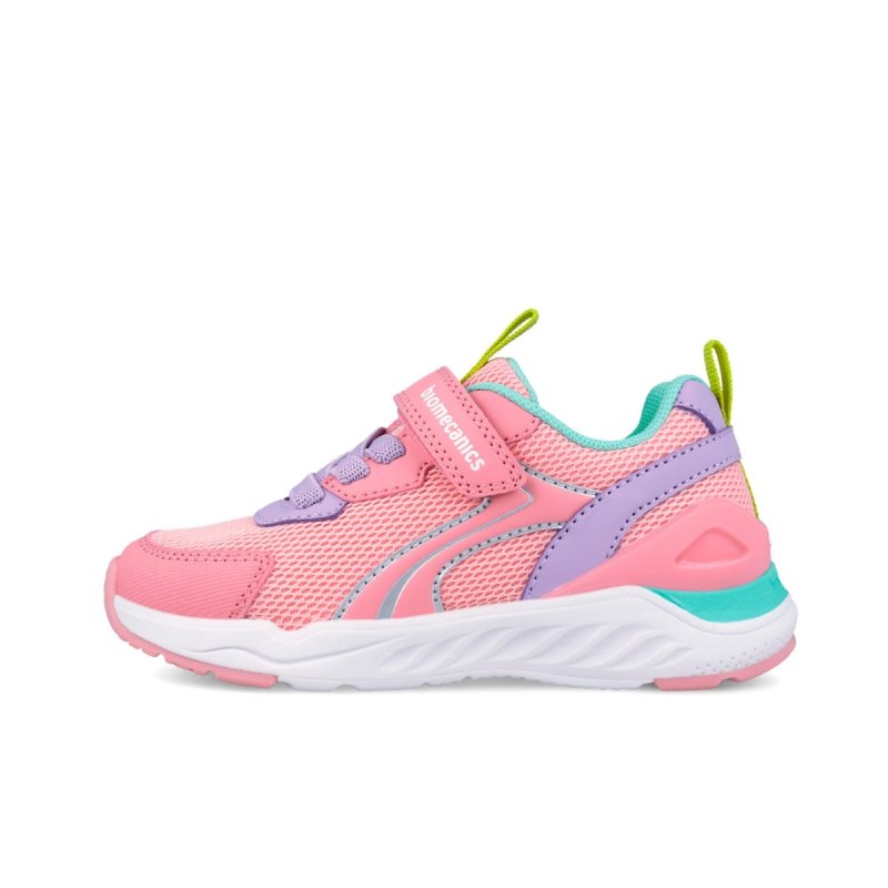 BIOMECANICS 262273-E032 ROSA buty sportowe na rzepy