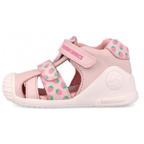 BIOMECANICS 262107-A779 COTTON sandałki na rzepy