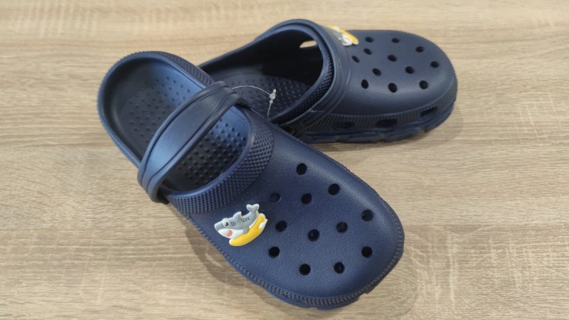 FOGO (Realpaks) F-301 klapki dziecięce granatowe