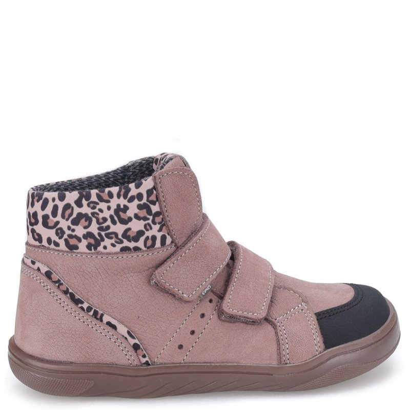 EMEL EX2730F barefoot Trzewiki dziewczęce na rzepy