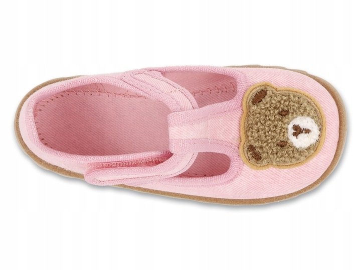 Befado 627P016 kapcie FLEXI dziewczęce na rzep