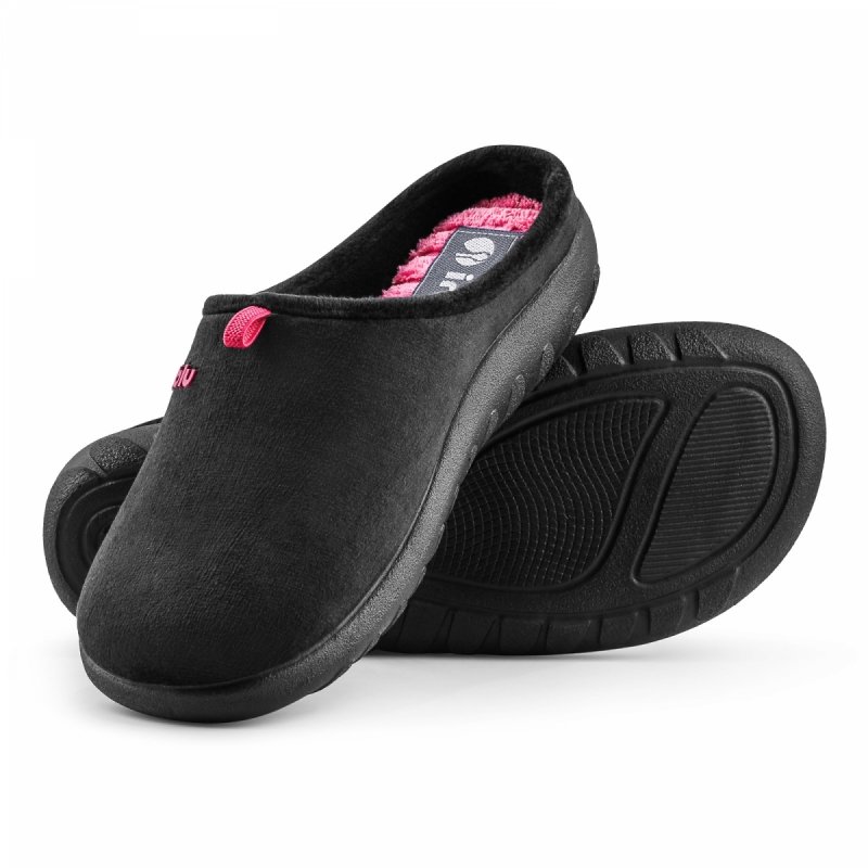 Inblu ET-37 kapcie damskie domowe czarne